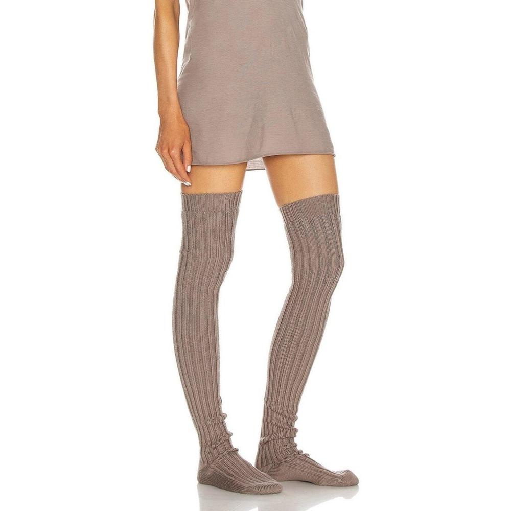 Rick Owens - Thigh-High Wool Stockings - One size - Picture 3 of 6